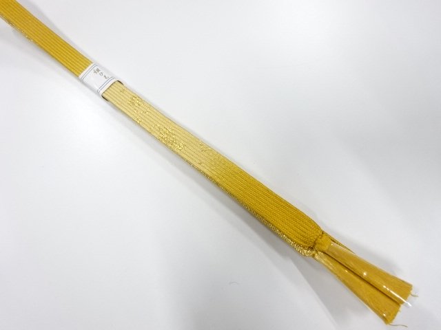 JAPANESE KIMONO / UNUSED KOREI HAND-TIED OBIJIME